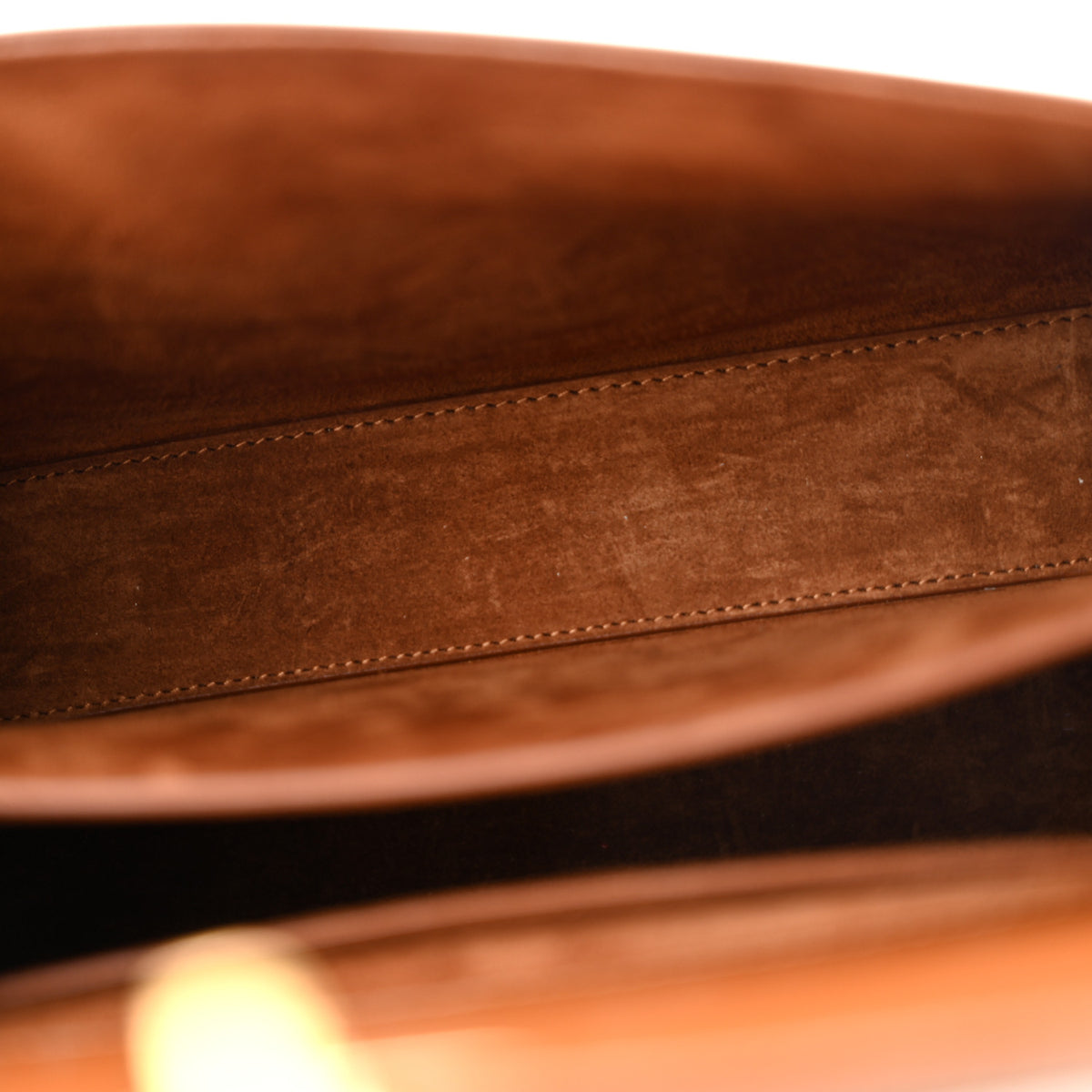Canvas Calfskin Medium Classic Monogram Cassandra Top Handle Tan Natural