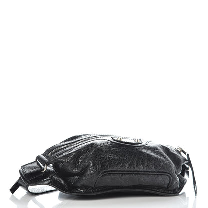 Balenciaga Lambskin Classic Hardware Neo Lift Hip Bag Black 4 of 10