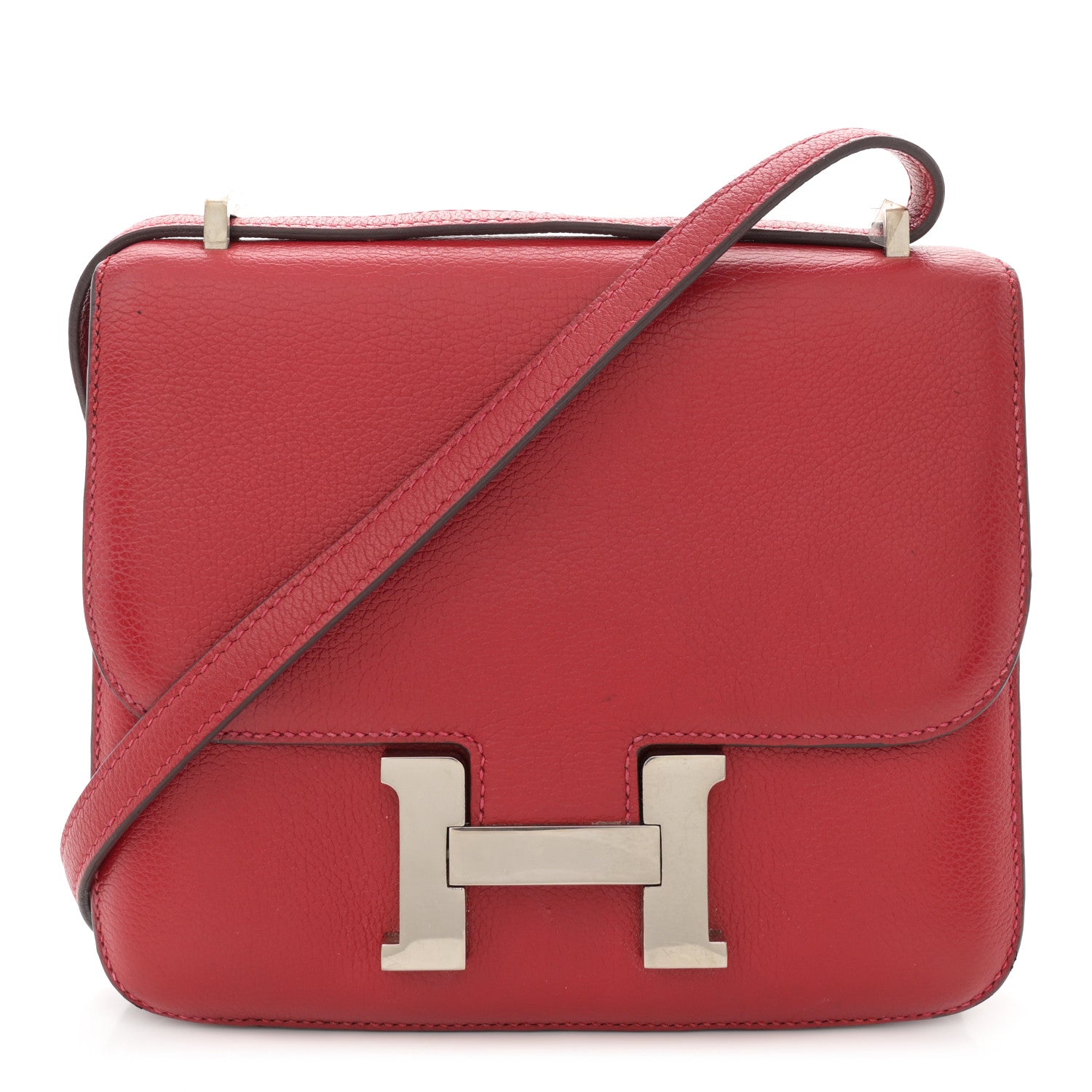 Hermes Evercolor Constance 18 Rouge Piment 1 of 13