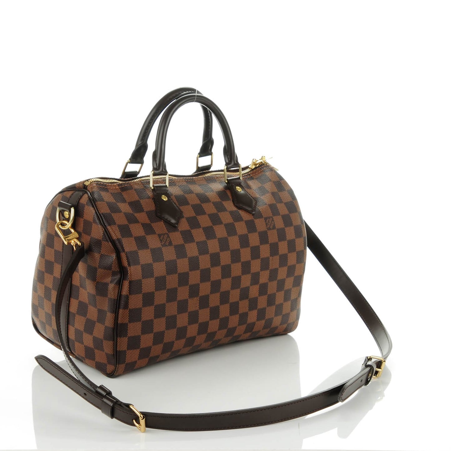 Damier Ebene Speedy Bandouliere 30