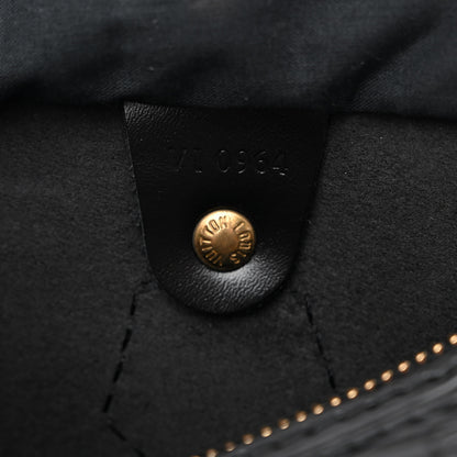 Louis Vuitton Epi Speedy 25 Black 7 of 11
