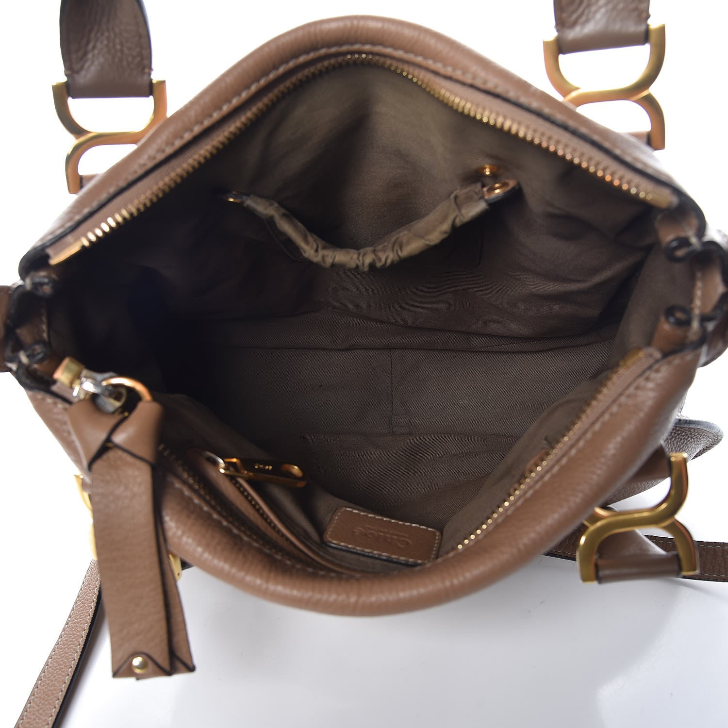 Chloe Calfskin Medium Marcie Satchel Nut 5 of 10