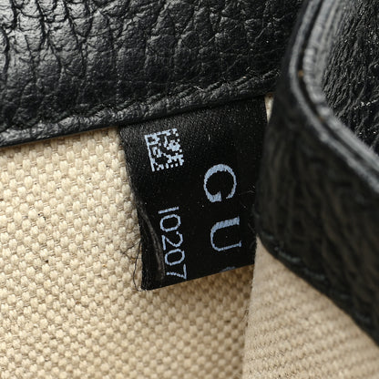 Gucci Pebbled Calfskin Small Dionysus Shoulder Bag Black 9 of 12