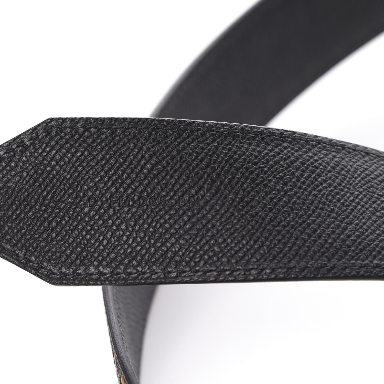 Hermes Epsom 45mm Mousqetons Tressage Shoulder Strap Black Gold 4 of 5