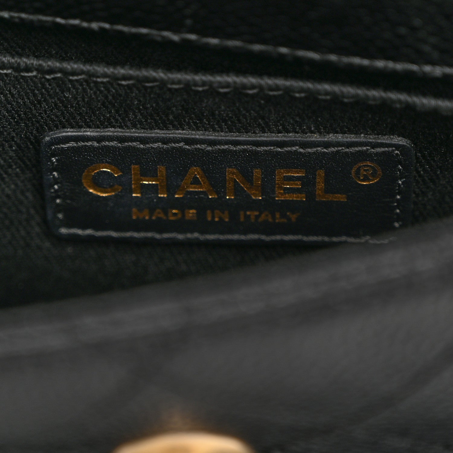 Chanel Caviar Quilted Mini Top Handle Flap Black 6 of 10