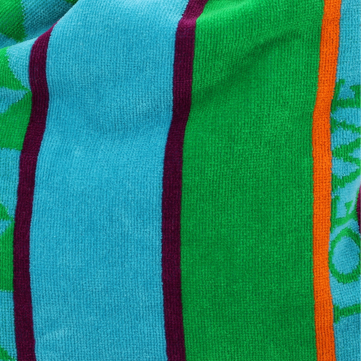 X PAULA'S IBIZA Terry Cloth Drawstring Pouch Multicolor