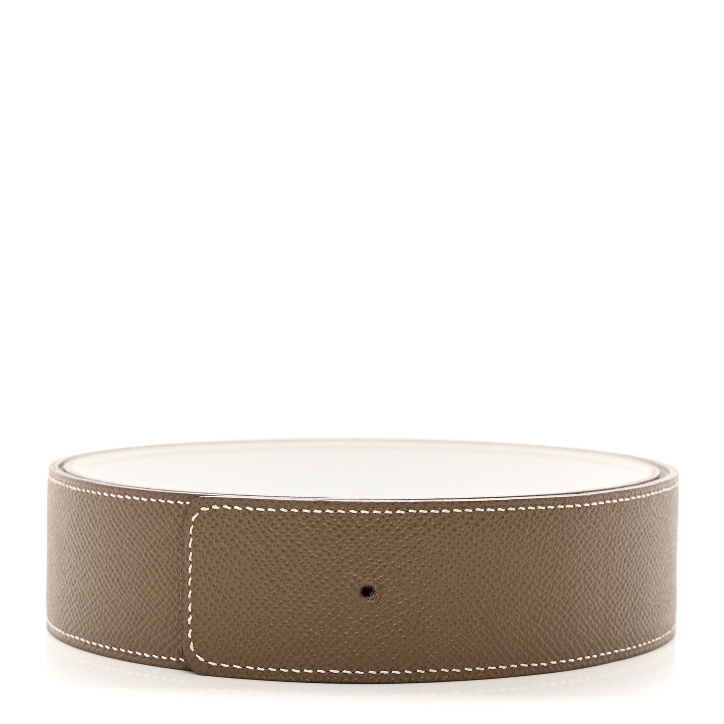 Epsom 42mm Belt Strap 90 White Etoupe