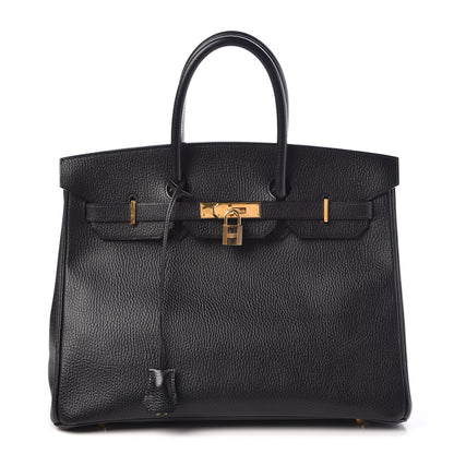 Hermes Ardennes Birkin 35 Black 1 of 32