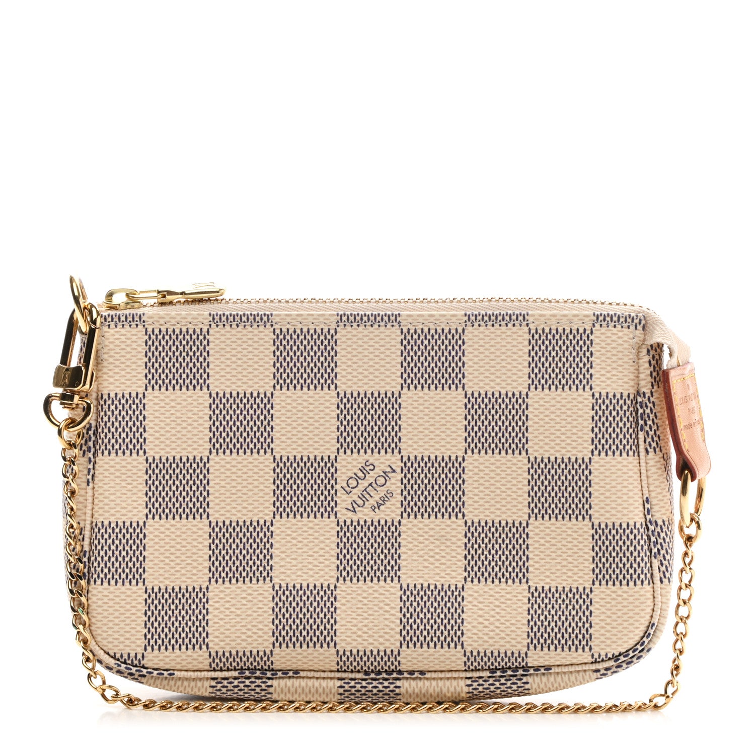 Louis Vuitton Damier Azur Mini Pochette Accessories 1 of 8