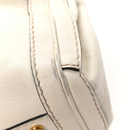 Gucci Calfskin Medium GG Running Tote White 11 of 11