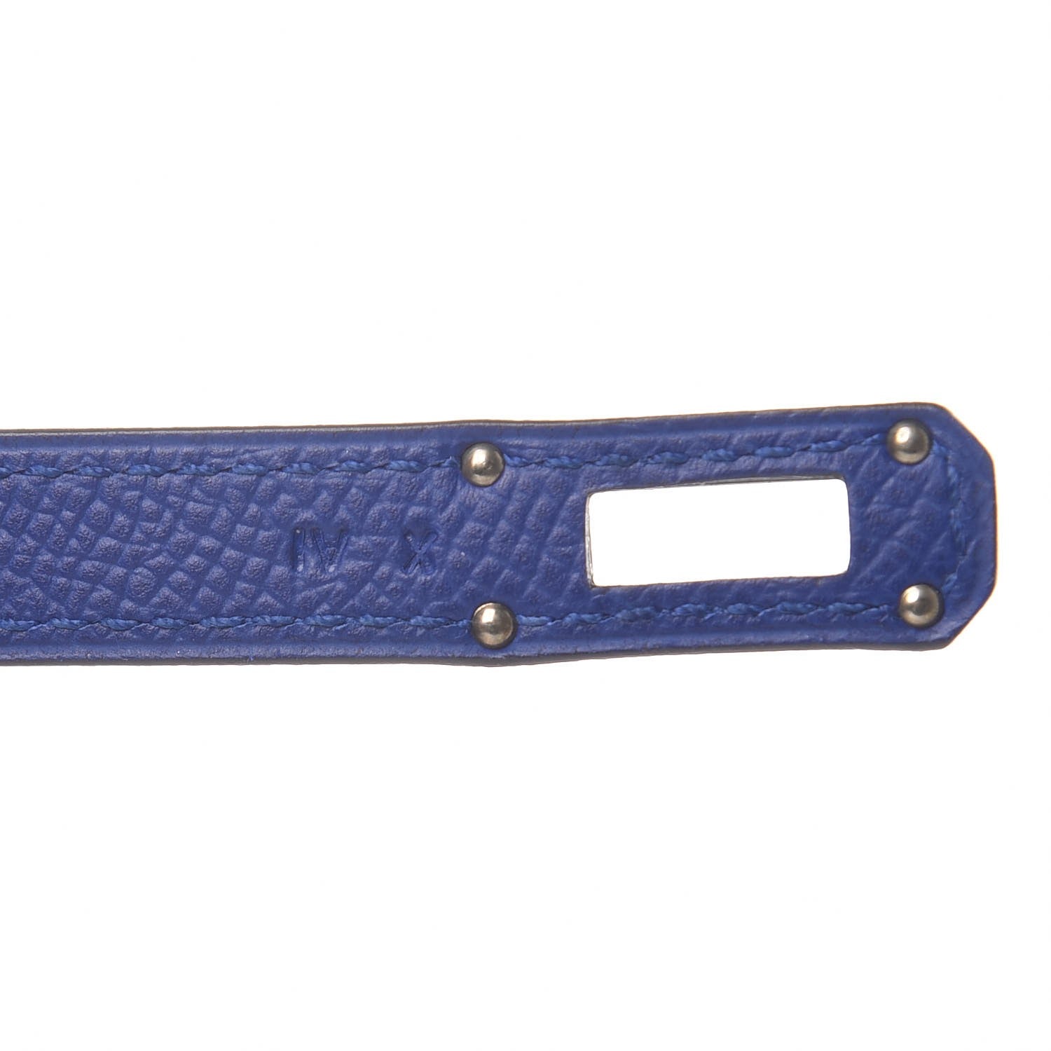 Hermes Epsom Kelly Longue Wallet Bleu Electrique 8 of 9
