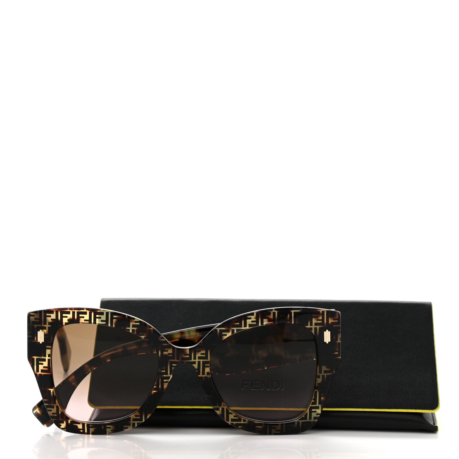 Fendi Acetate FF 53mm Sunglasses 0434/S Tortoise 8 of 8