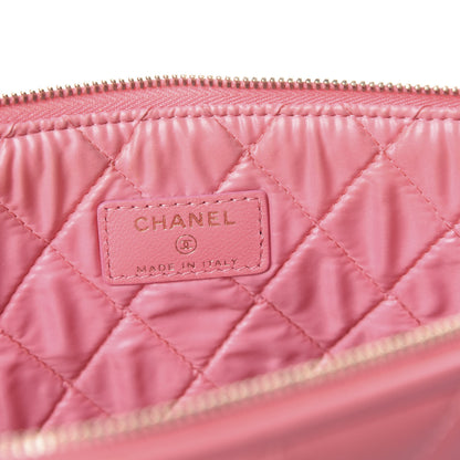 Chanel Lambskin Patchwork Large Cosmetic Case Multicolor 7 of 10