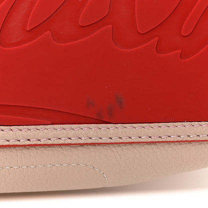 Christian Louboutin Calfskin Spiked Small Cabarock Shopper Tote Rose De Chine 12 of 13