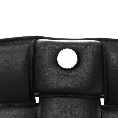 Bottega Veneta Nappa Maxi Intreccio Padded Cassette Crossbody Bag Black 14 of 20