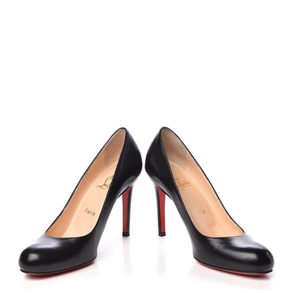 Christian Louboutin Kid Simple 100 Pumps 37.5 Black 6 of 12