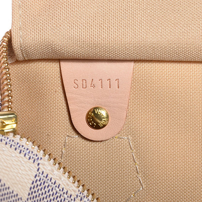 Louis Vuitton Damier Azur Speedy 30 6 of 7