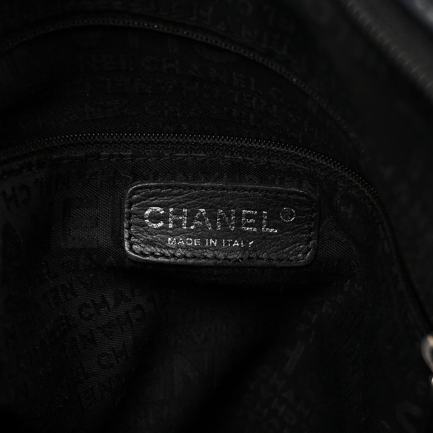 Chanel Lambskin Stitched Medium Ultimate Soft Tote Black 6 of 11