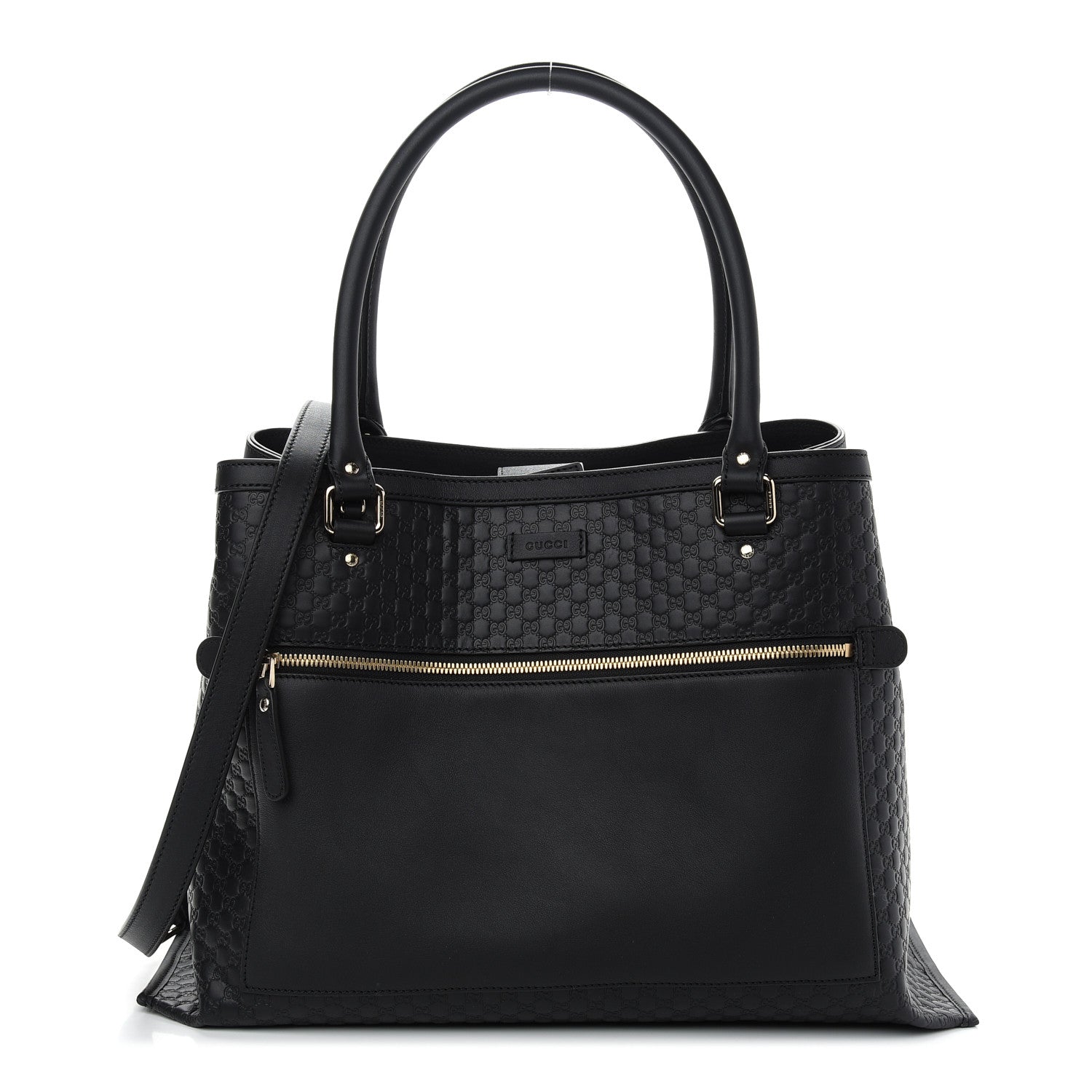 Gucci Soft Microguccissima Large Tote Black 1 of 9