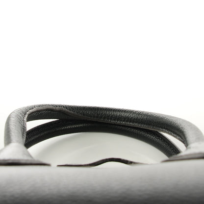 Celine Drummed Calfskin Mini Luggage Black 9 of 9