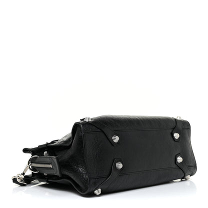 Balenciaga Agneau Giant 12 Silver Hardware Mute City Black 5 of 14