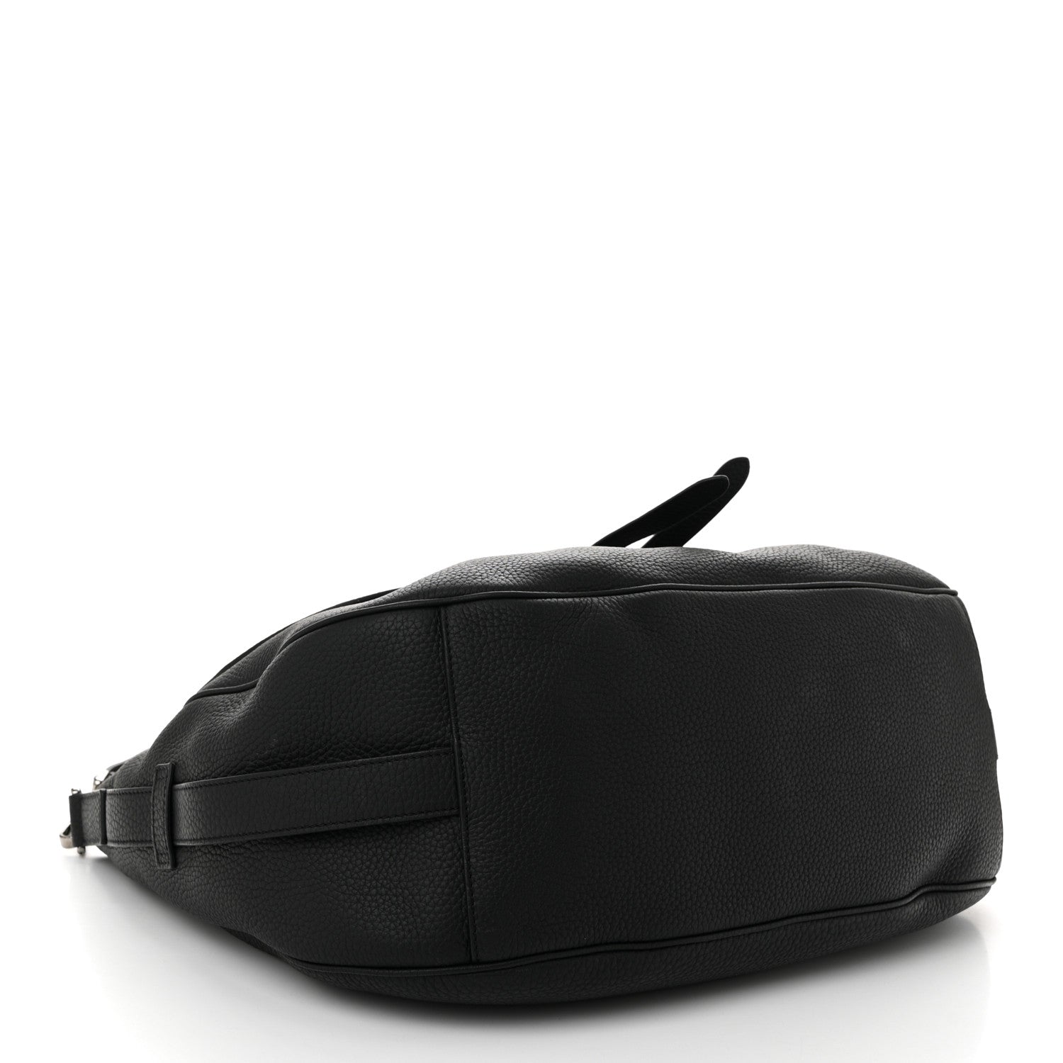 Christian Dior Grained Calfskin Saddle Soft Bag Black 7 of 19