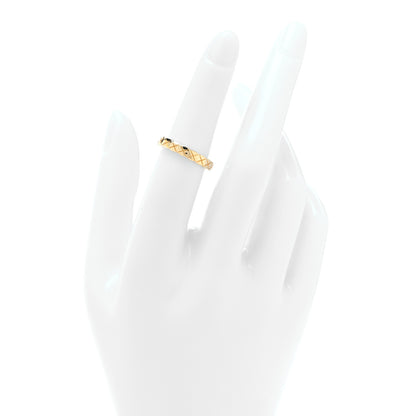 Chanel 18K Yellow Gold Mini Coco Crush Ring 51 5.75 2 of 4