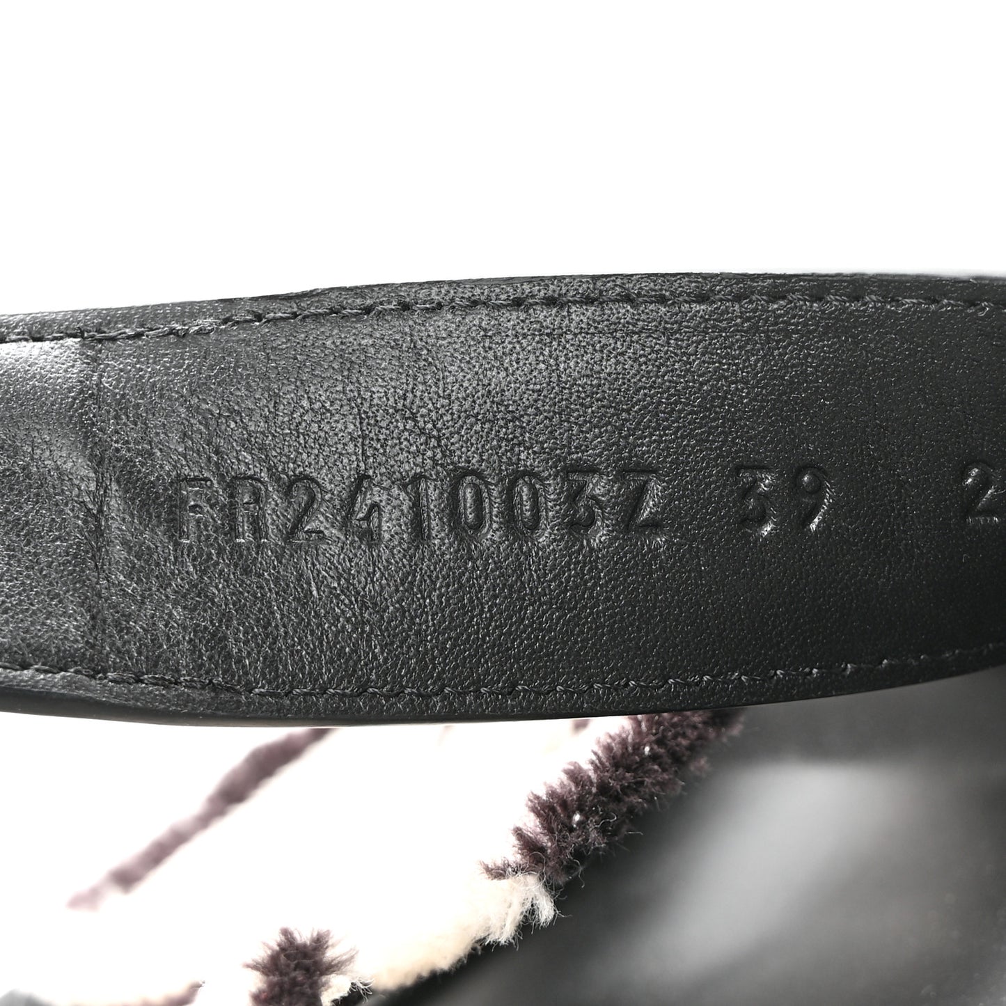 Techno Fringed H Canvas Caflskin Womens Chypre Sandals 39 Prunoir Black