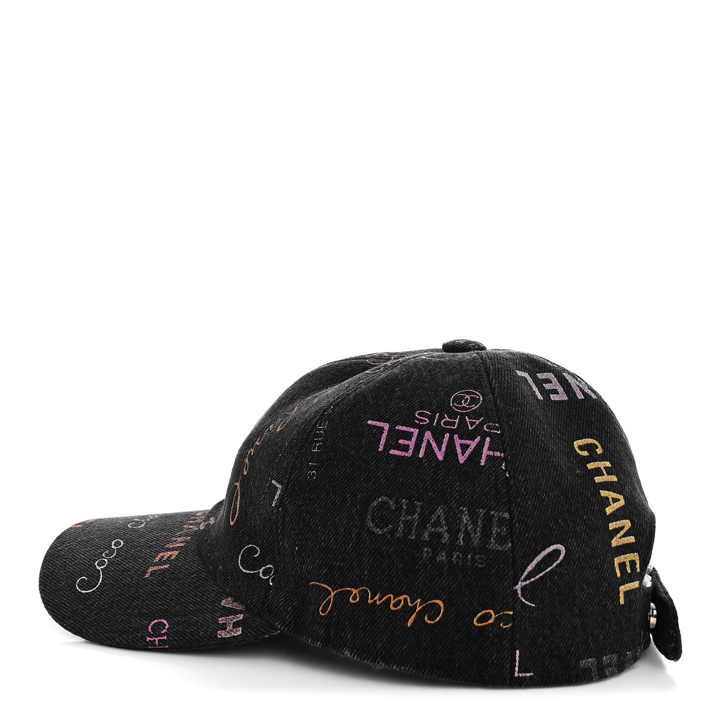 Denim Mood Cap Hat Black