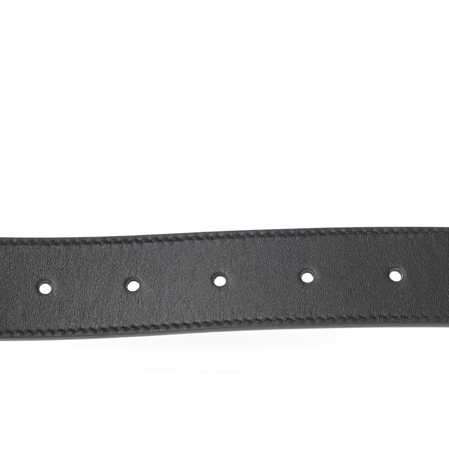 Gucci Calfskin Double G 30mm Belt 80 32 Black 5 of 6