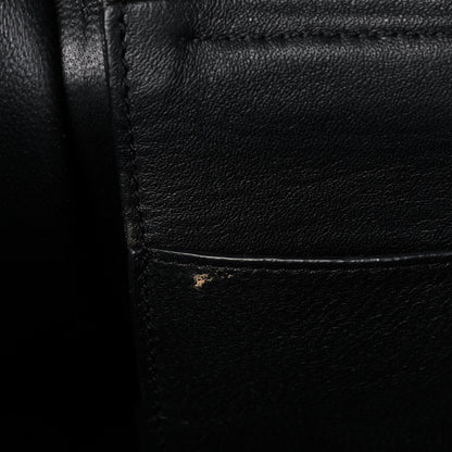 Celine Patent Suede Medium Trapeze Black 18 of 22