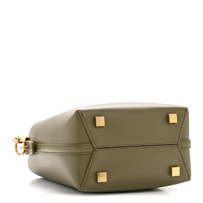 Saint Laurent Shiny Calfskin Le 37 Mini Bucket Bag Strong Moss 4 of 11