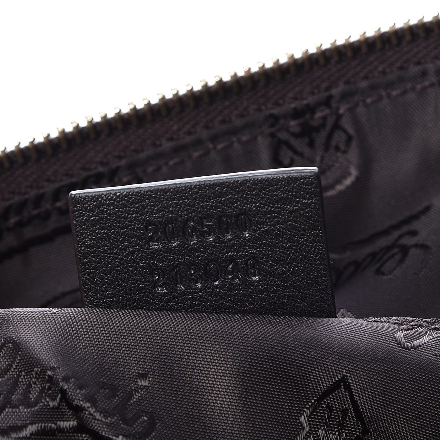Guccissima Large Carry On Duffle Black