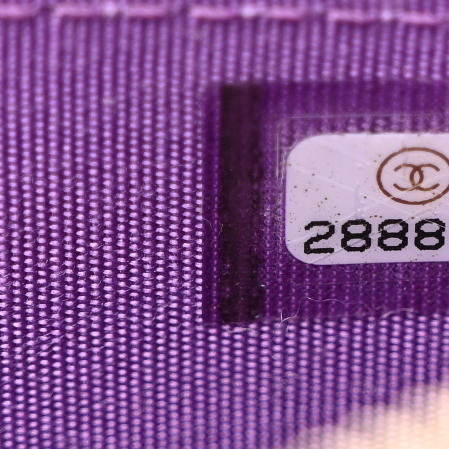 Chanel Caviar Quilted Filigree Coin Purse Purple 7 of 13