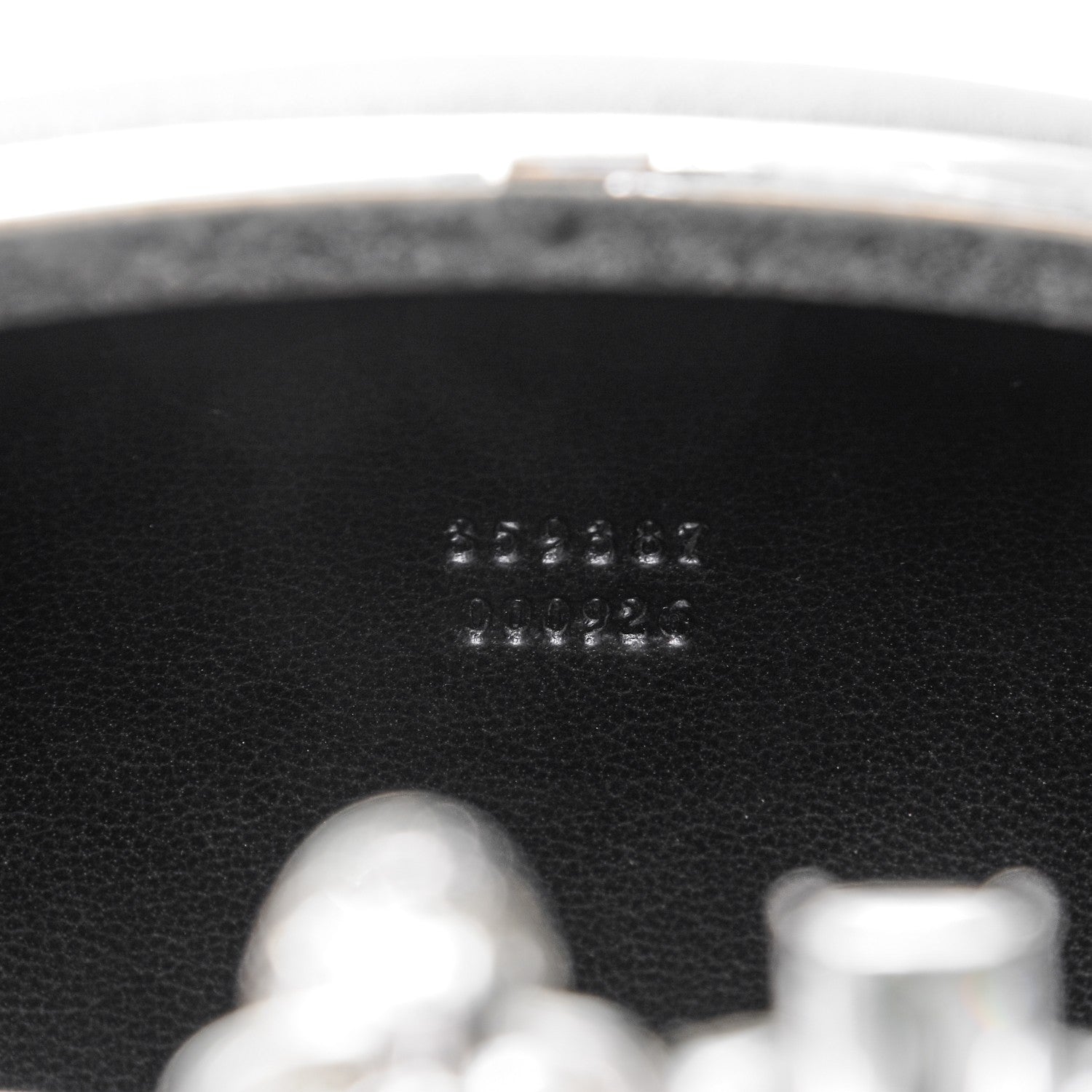 Alexander McQueen Nappa Skull Knuckle Oval Box Clutch Black 7 of 12
