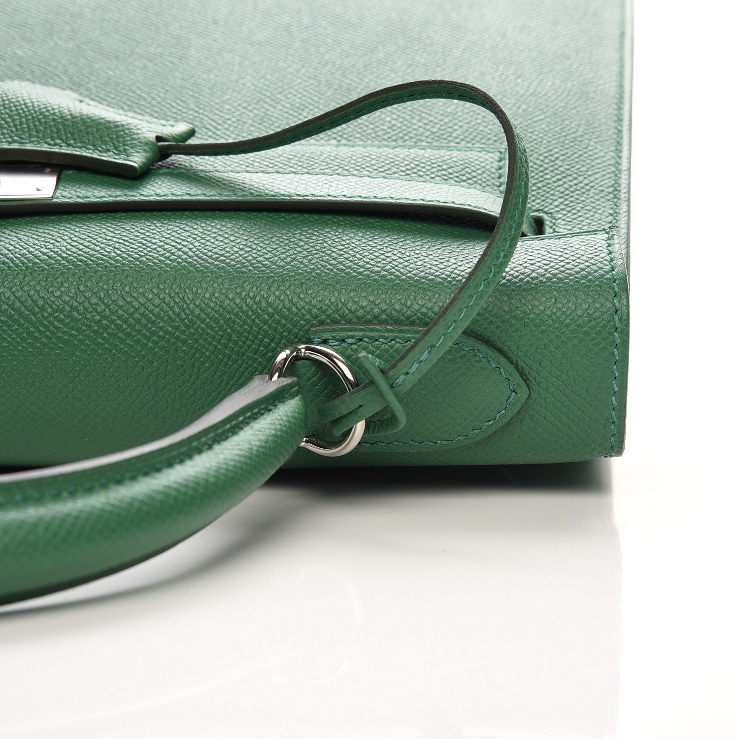 Hermes Epsom Kelly Sellier 32 Vert Vertigo 18 of 29