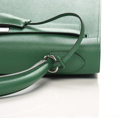 Hermes Epsom Kelly Sellier 32 Vert Vertigo 18 of 29