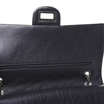 Chanel Aged Calfskin Quilted 2.55 Reissue 227 Flap Dark Grey 13 of 14