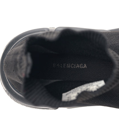 Balenciaga Neoprene Knit Womens Speed Sneakers 38 Black 6 of 8