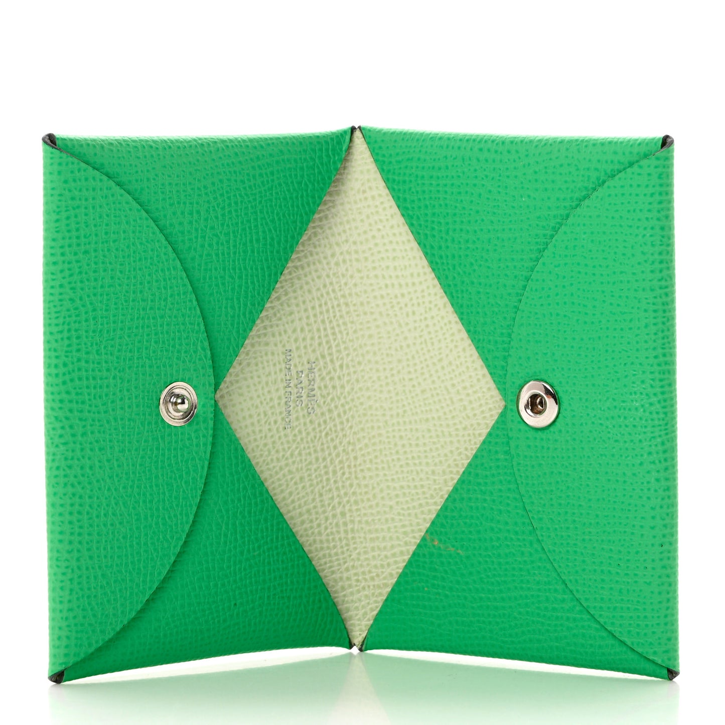 Epsom Calvi Card Case Vert Comics Vert Fizz