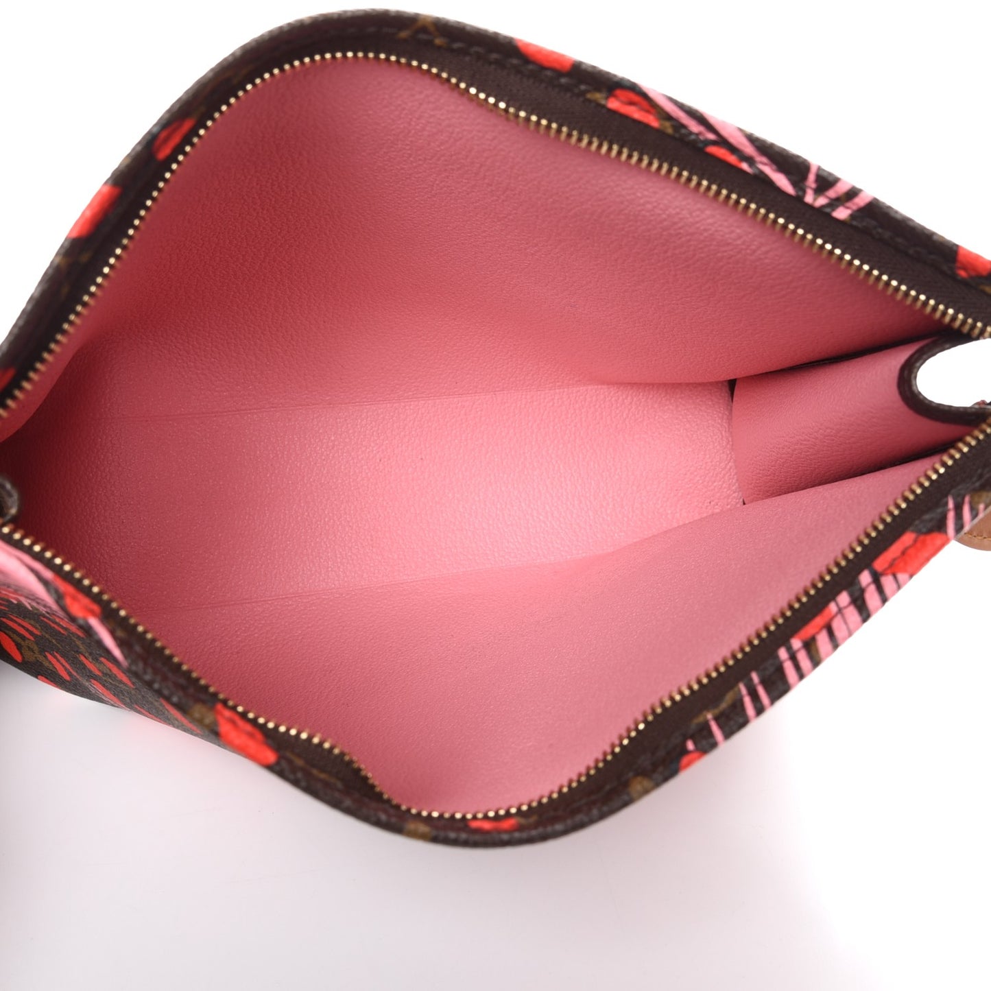 Monogram Jungle Dots Toiletry Pouch 26 Sugar Pink Poppy
