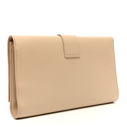 Saint Laurent Calfskin Classic Y Ligne Clutch Light Beige 3 of 10