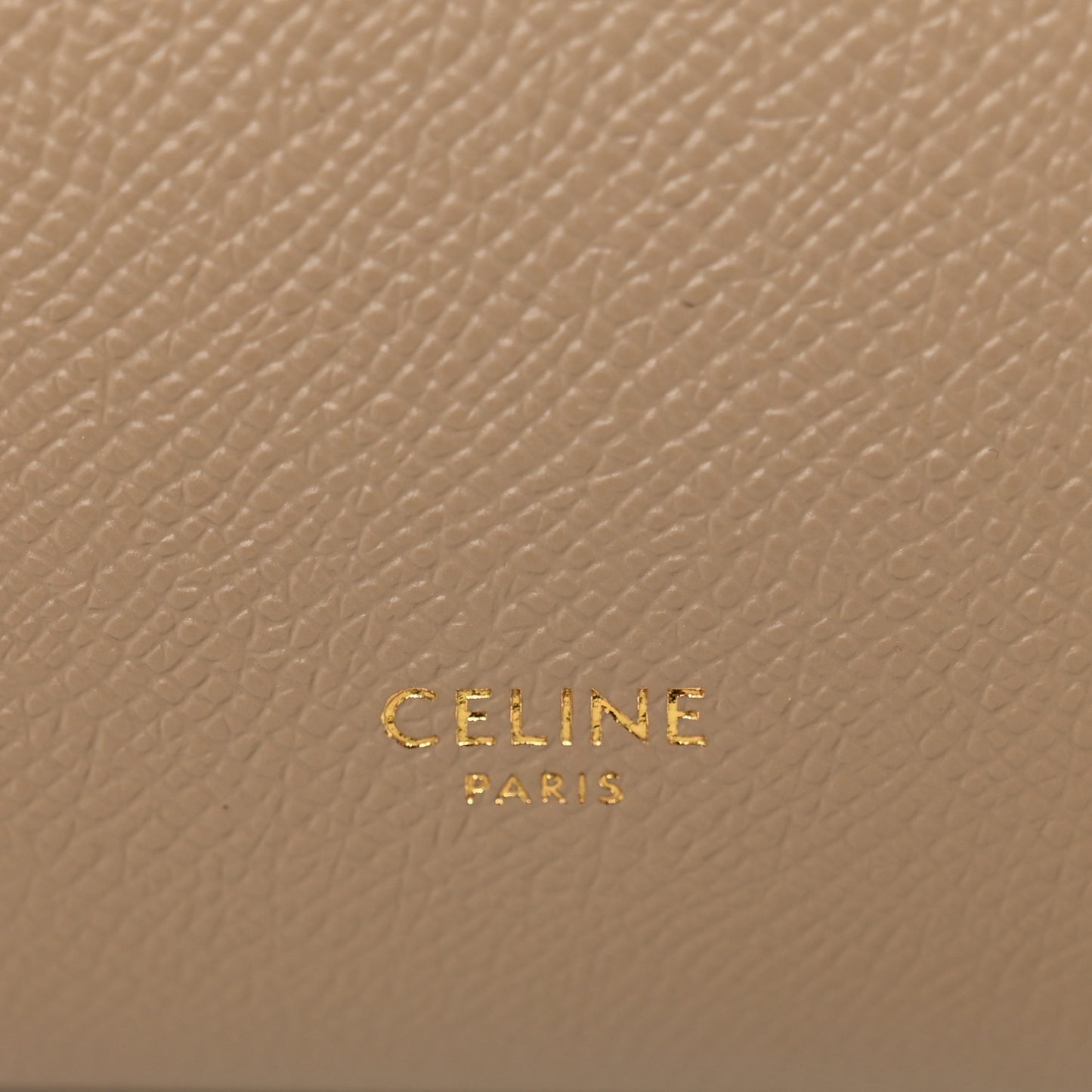 Grained Calfskin Micro Belt Bag Light Taupe