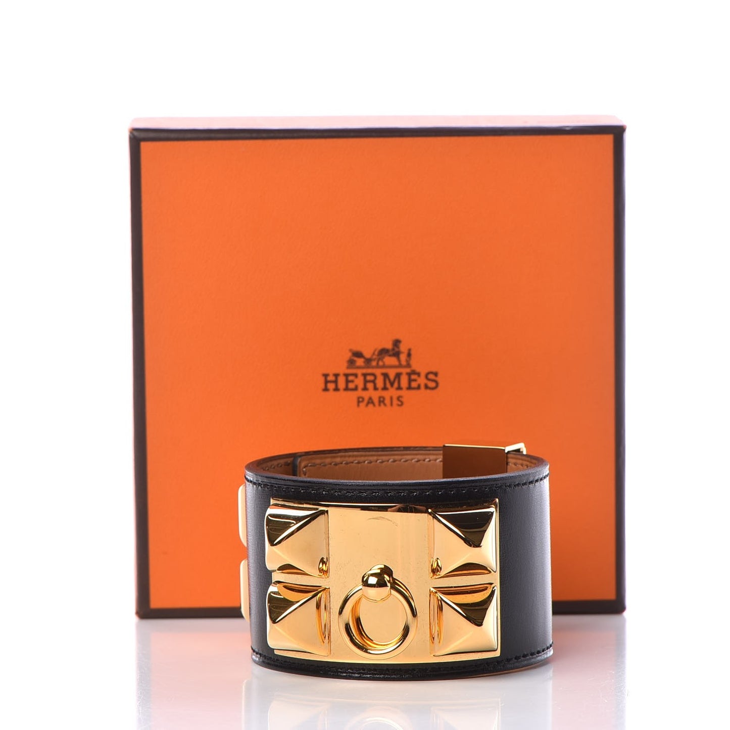 Box Collier De Chien CDC Bracelet S Black