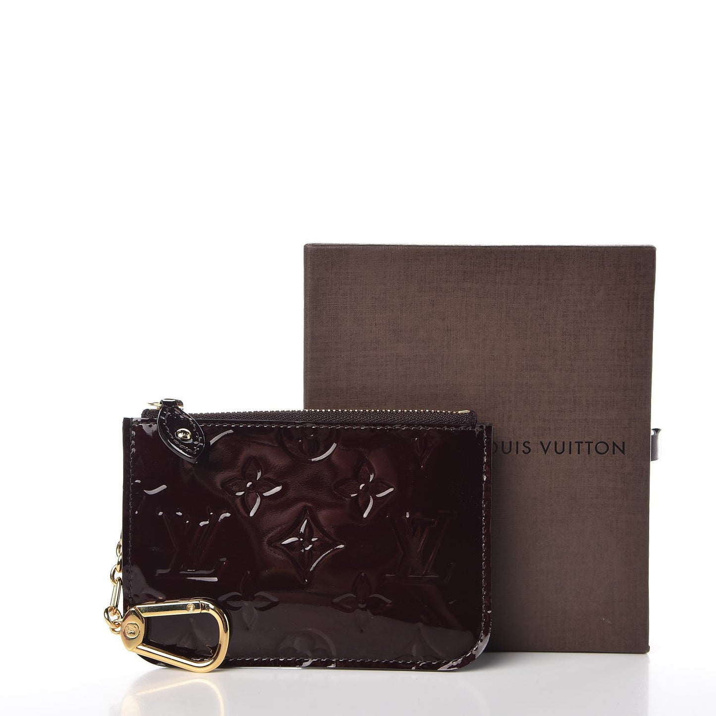 Vernis Key Pouch Amarante