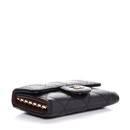 Chanel Caviar Quilted 6 Key Holder Black 4 of 8