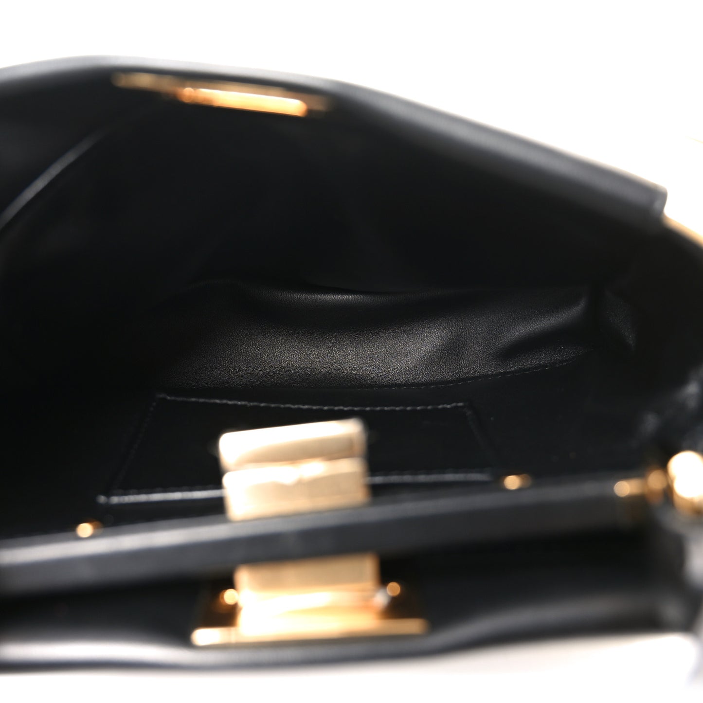 Nappa Mini Peekaboo Iconic Satchel Black