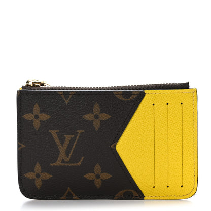 Louis Vuitton Monogram Zipped Romy Card Holder Yellow 1 of 6
