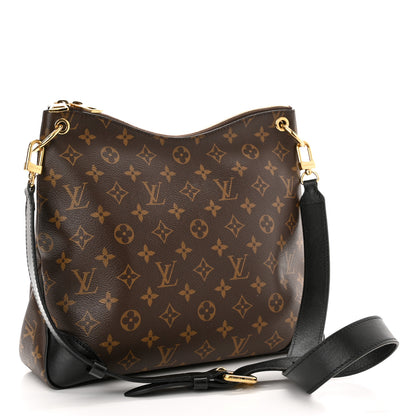 Louis Vuitton Monogram Odeon MM Black 3 of 10