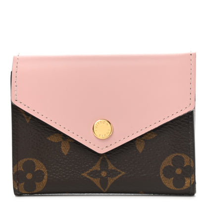 Louis Vuitton Monogram Zoe Wallet Rose Ballerine 1 of 7
